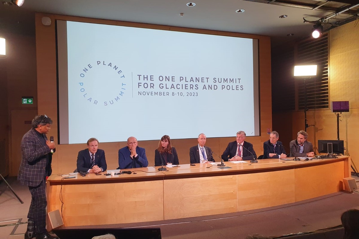 The Prince Albert II of Monaco Foundation presents The Polar Initiative at the One Planet - Polar Summit
