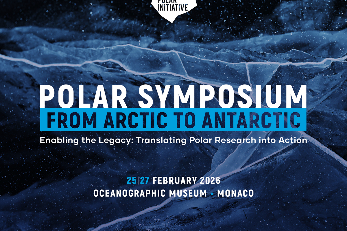 Annonce officielle : 3ᵉ Symposium Polaire de Monaco 2026